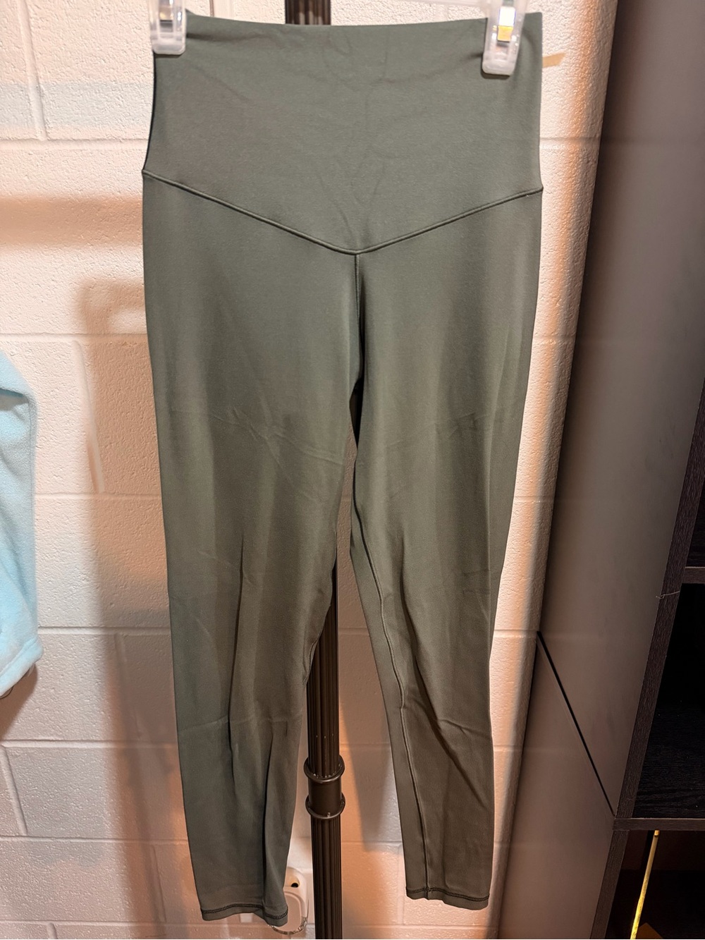 aerie High-Rise Olive Green Leggings